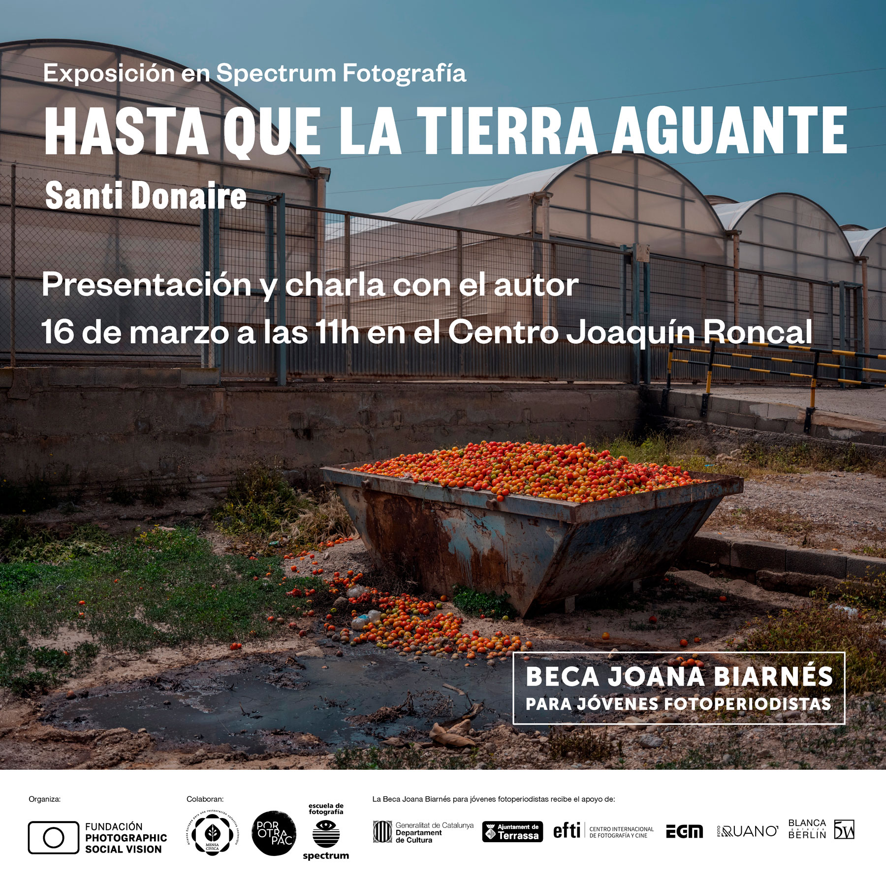 Conferencia "Hasta que la tierra aguante"