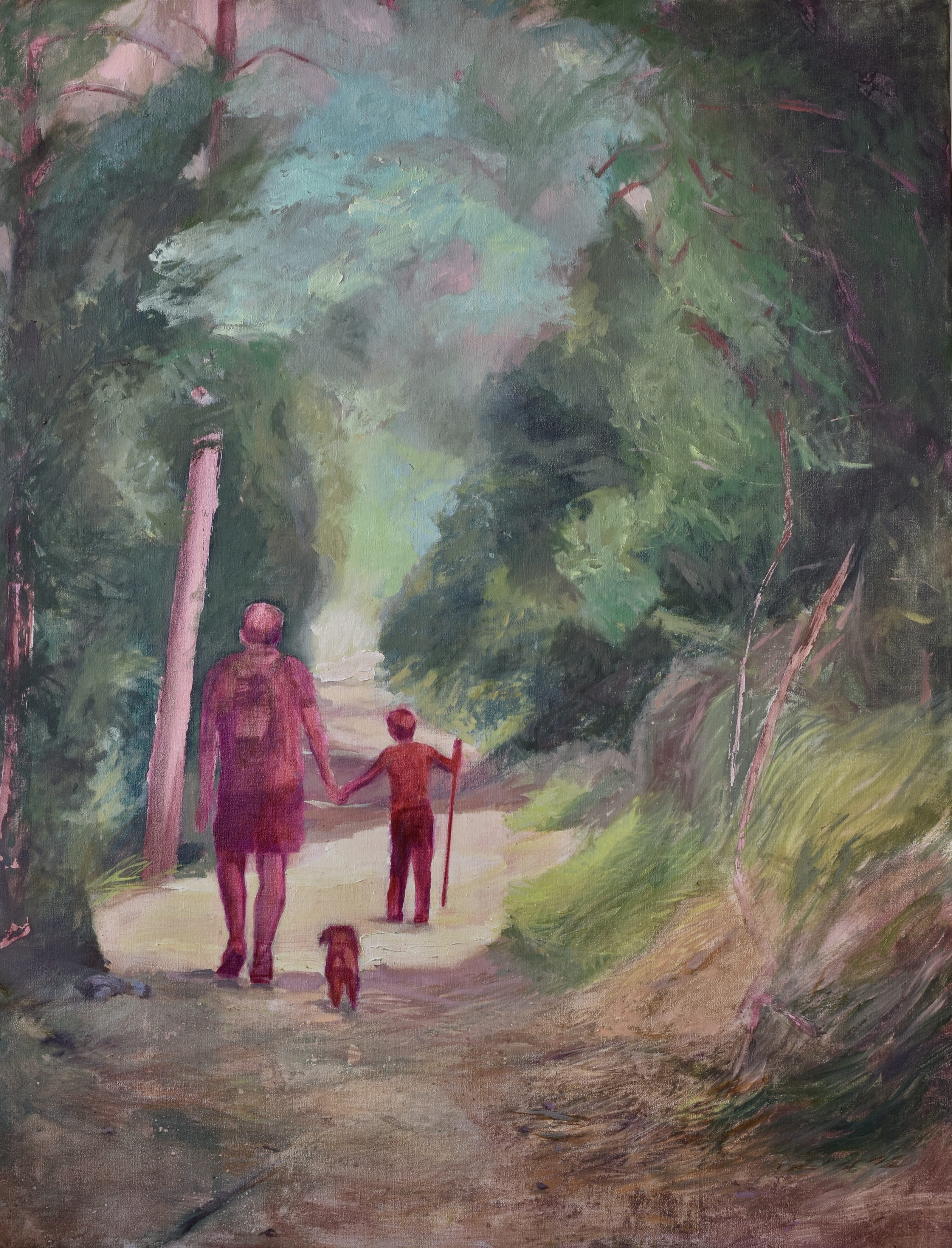 "Tiempos de bosque" Cristina Guallart. Un Rincón con Arte.