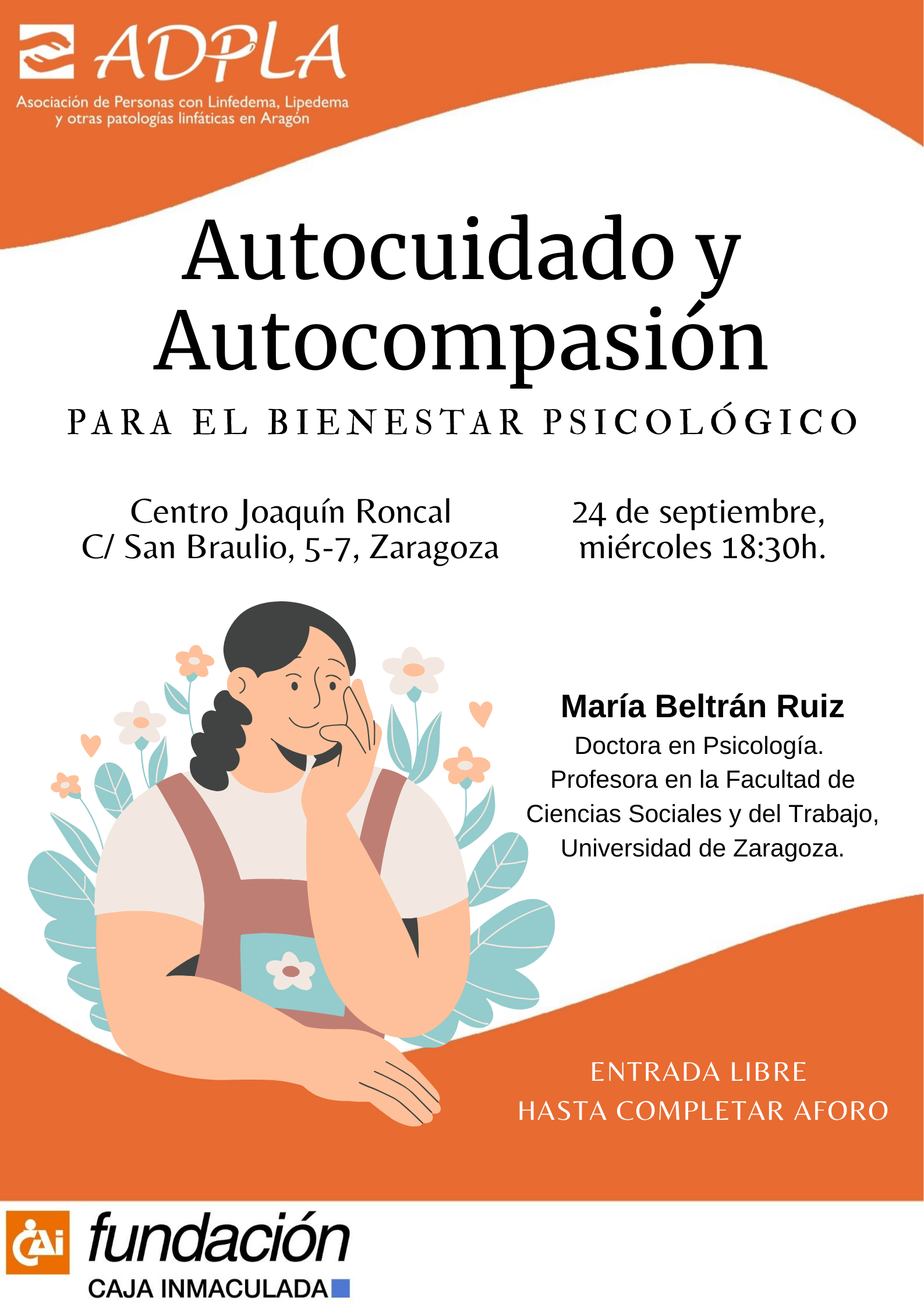 Charla saludable "Autocuidado y autocompasión"