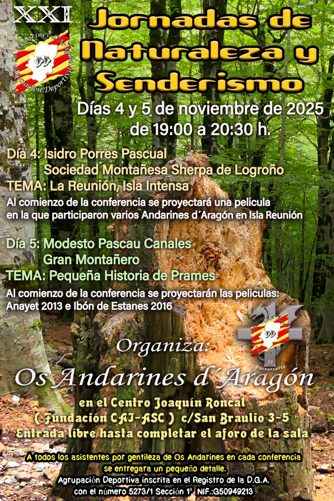 XXI Jornadas de senderismo y naturaleza