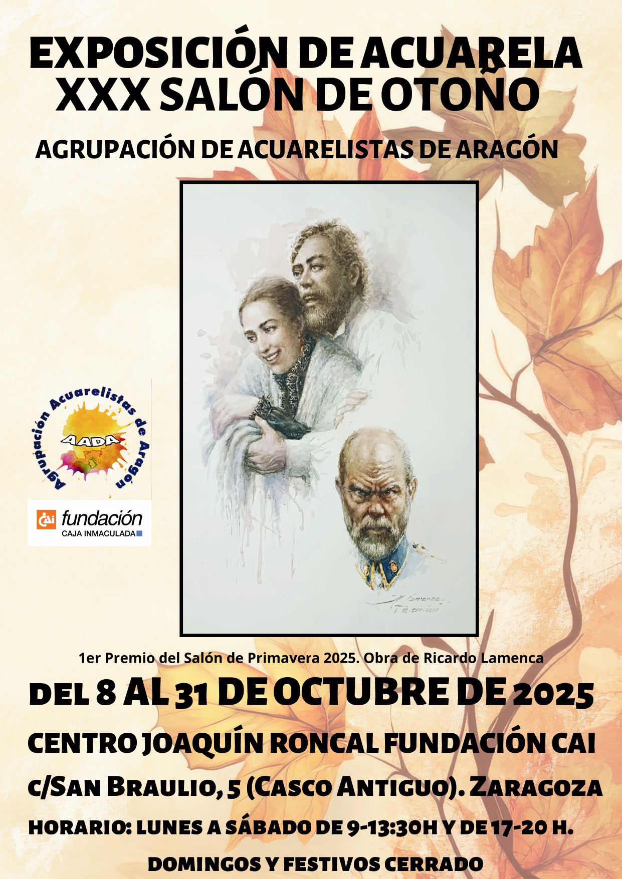 XXX Salón de Otoño. Agrupación de Acuarelistas de Aragón.