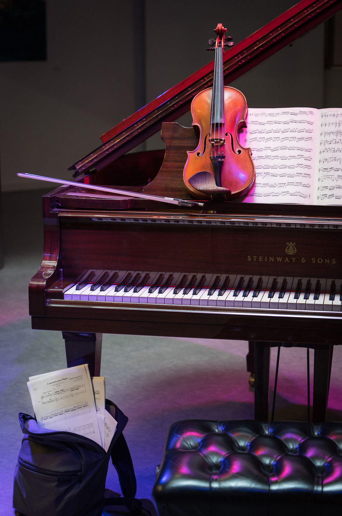 La música sale del aula