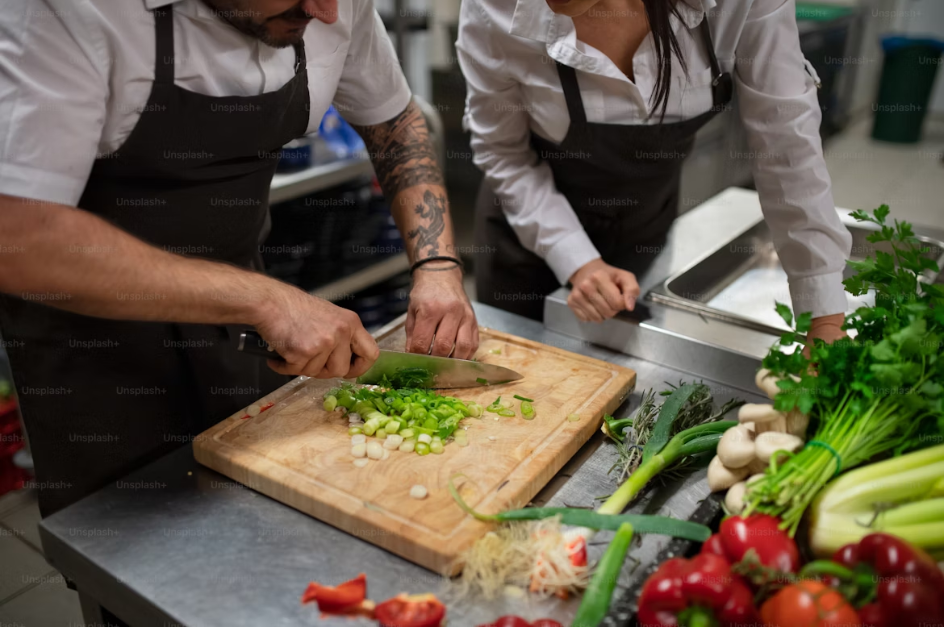 Curso de cocina para hombres. Tardes