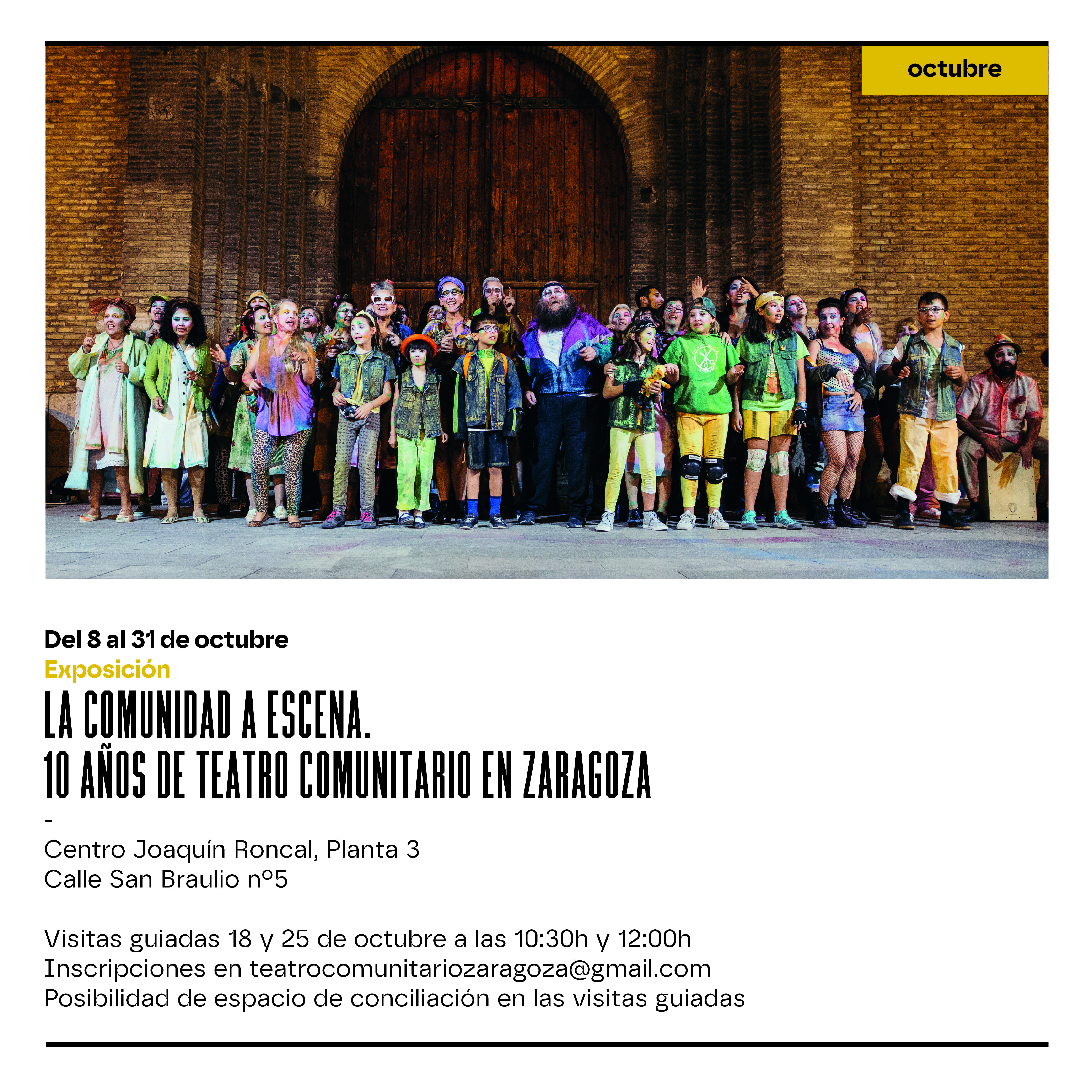 EXPOSICIÓN "LA COMUNIDAD A ESCENA"