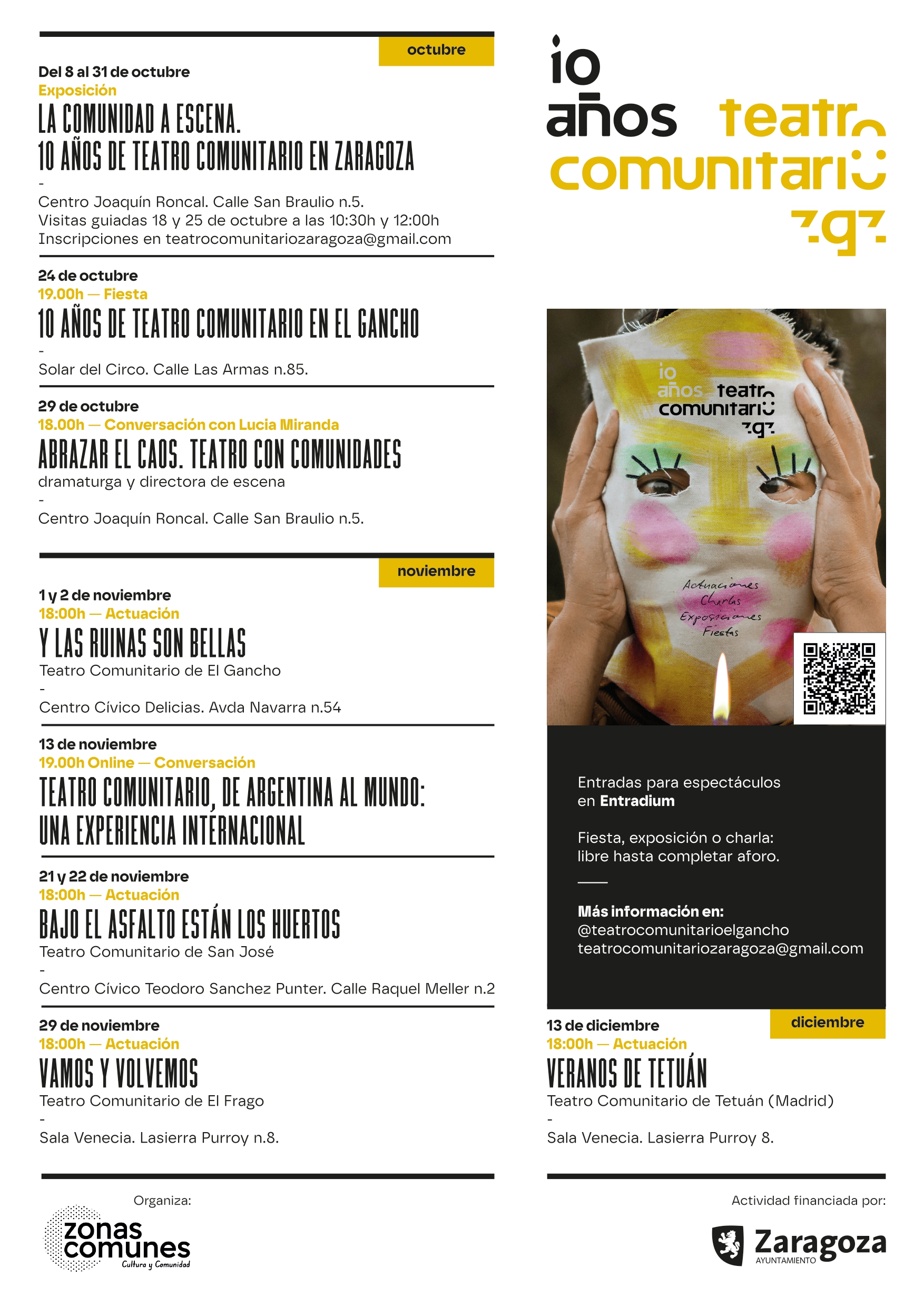 EXPOSICIÓN "LA COMUNIDAD A ESCENA"