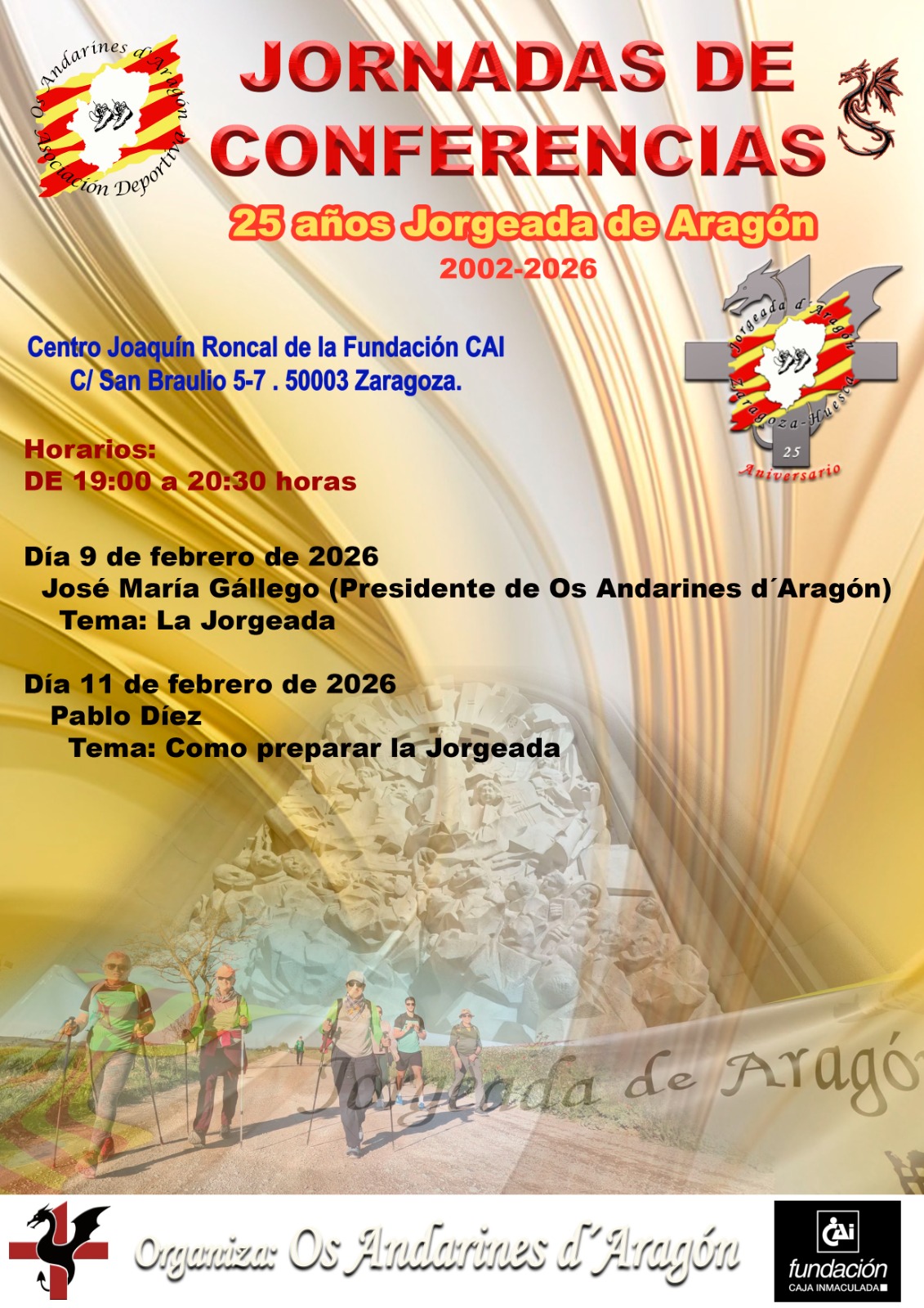 Conferencia: Historia de la Jorgeada de Aragón. Por José María Gallego