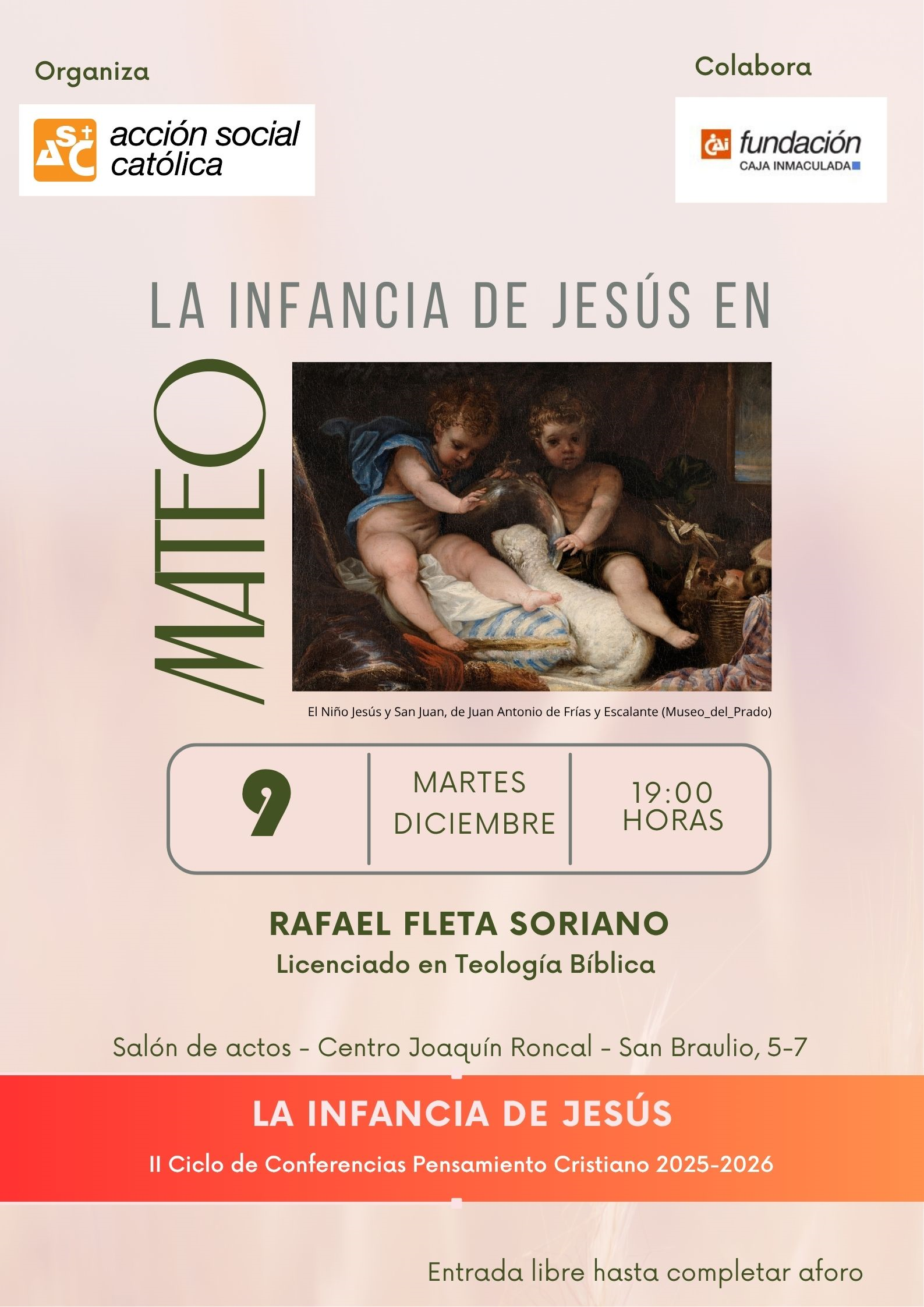 Pensamiento cristiano: La infancia de Jesús en Mateo