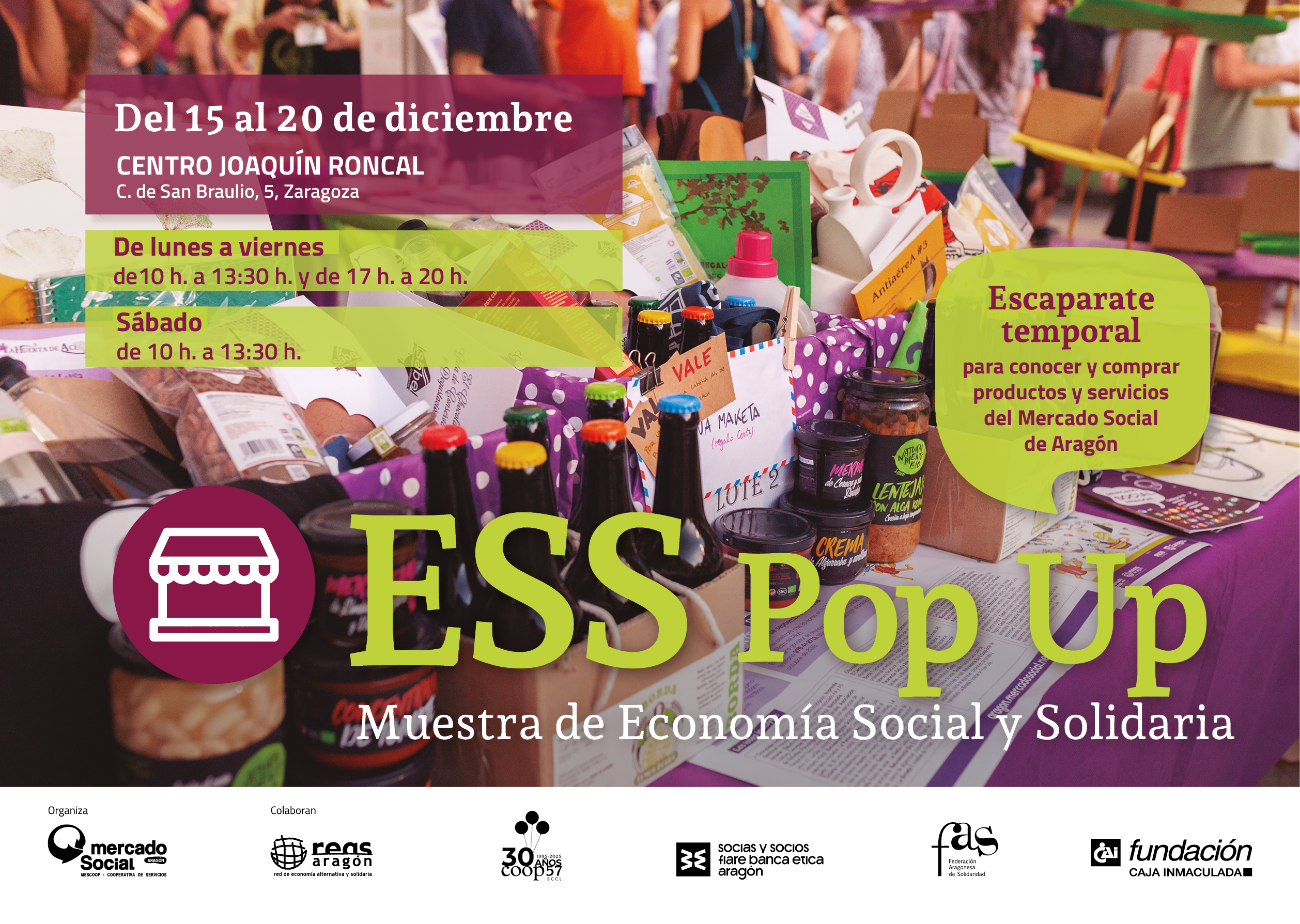 ESS Pop Up Muestra de Economía Social y Solidaria