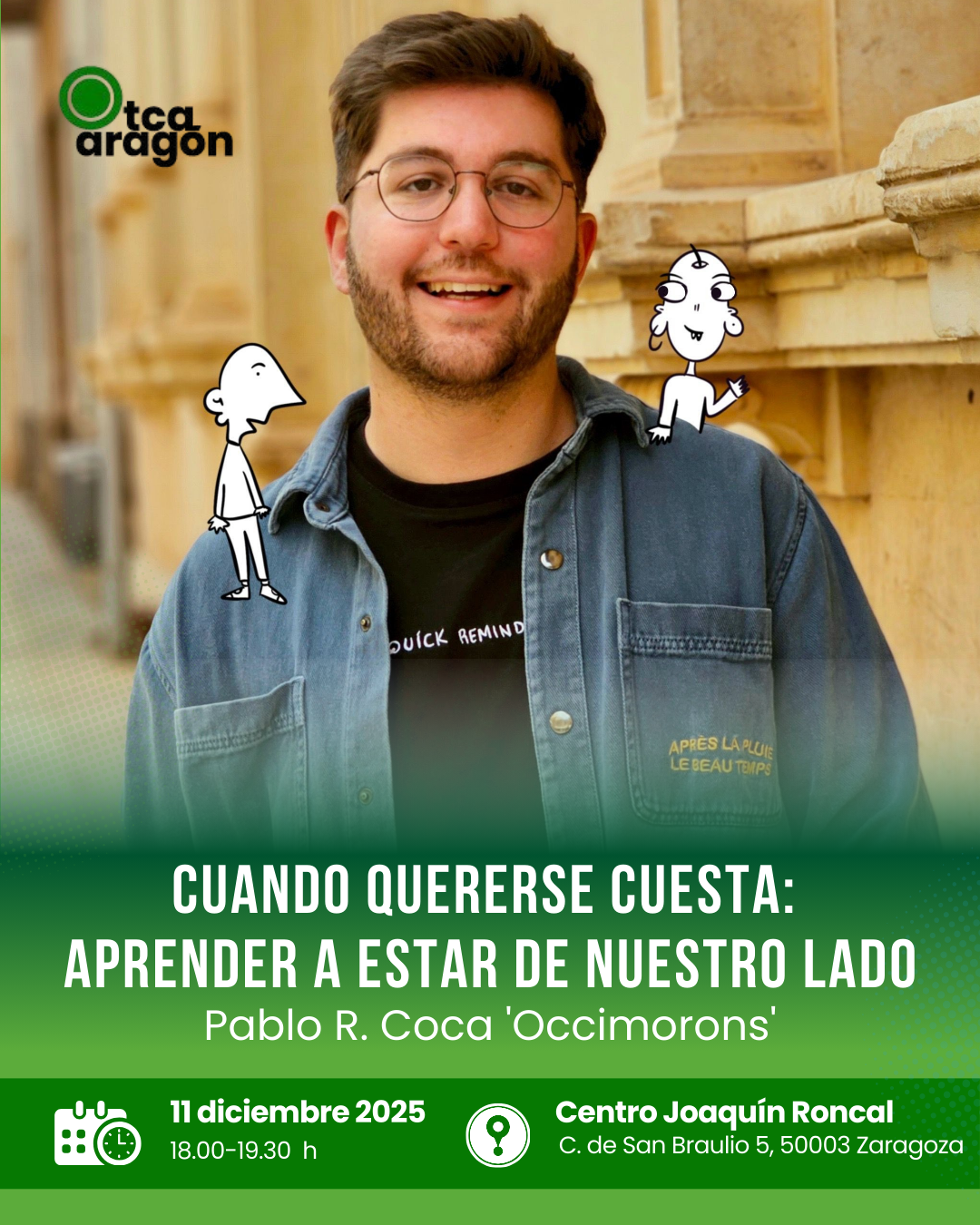 Conferencia "Cuando quererse cuesta: aprender a estar de nuestro lado"