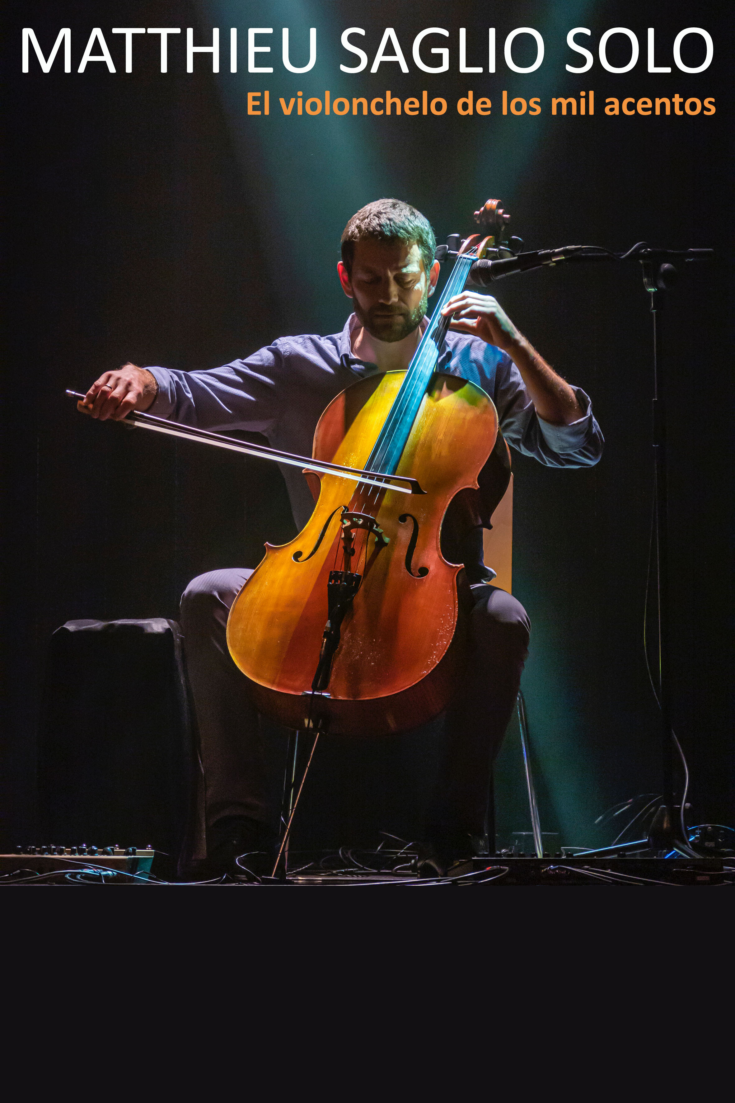 Vivir la Música 2026. MATTHIEU SAGLIO SOLO. "El violonchelo de los mil acentos"