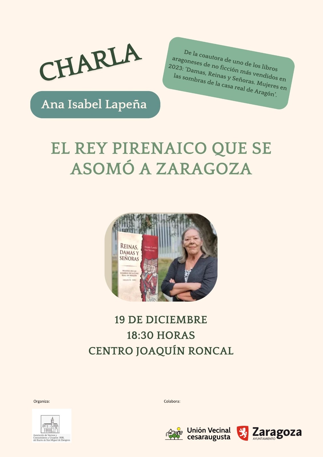 Conferencia "El Rey pirenaico que se asomó a Zaragoza"