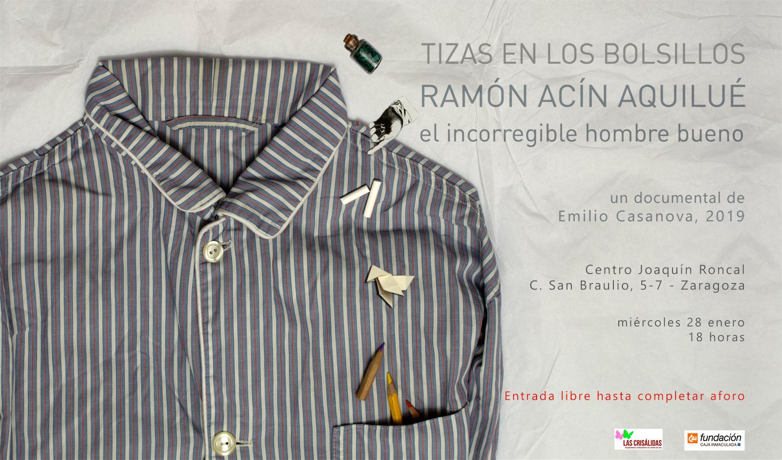 Proyección del documental "Tizas en los bolsillos". Las Crisálidas