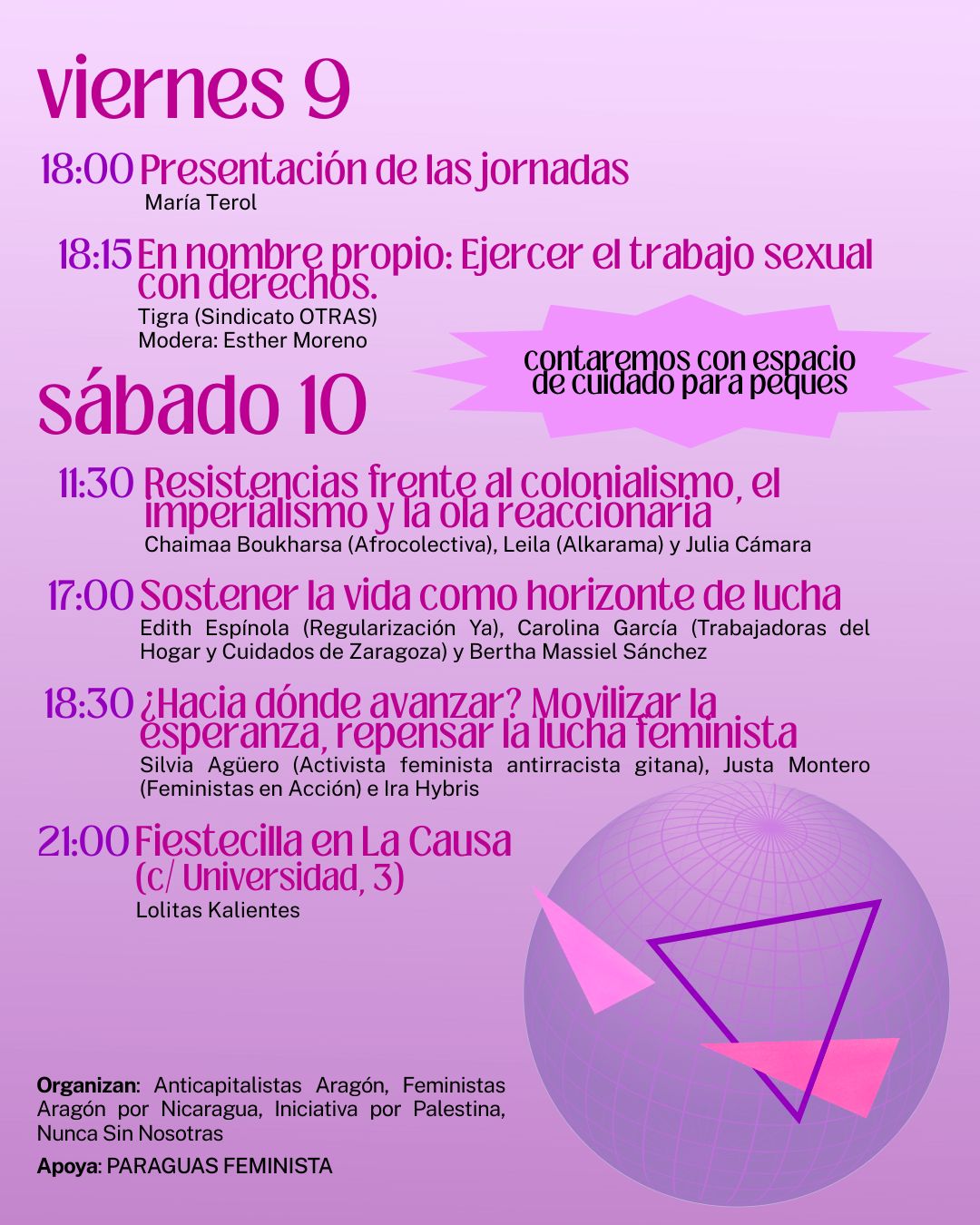Jornadas Feminismos para construir un futuro