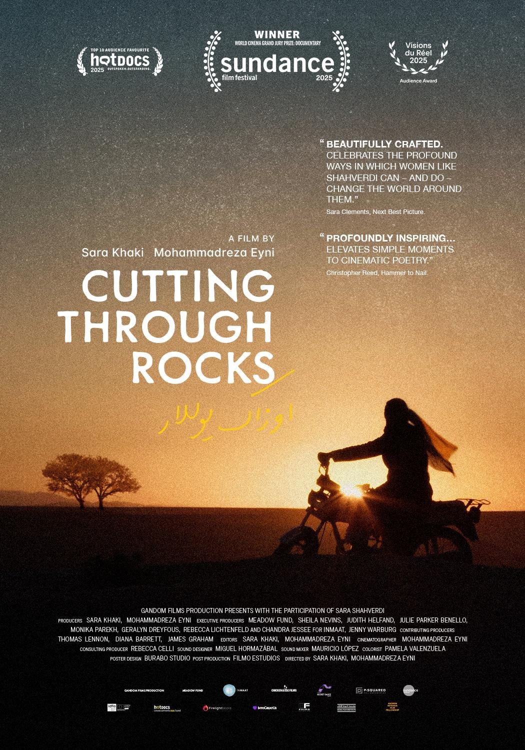 Cutting Through Rocks, Mohammad Reza Eyni, Sara Khaki. 95 min. 2025. Irán