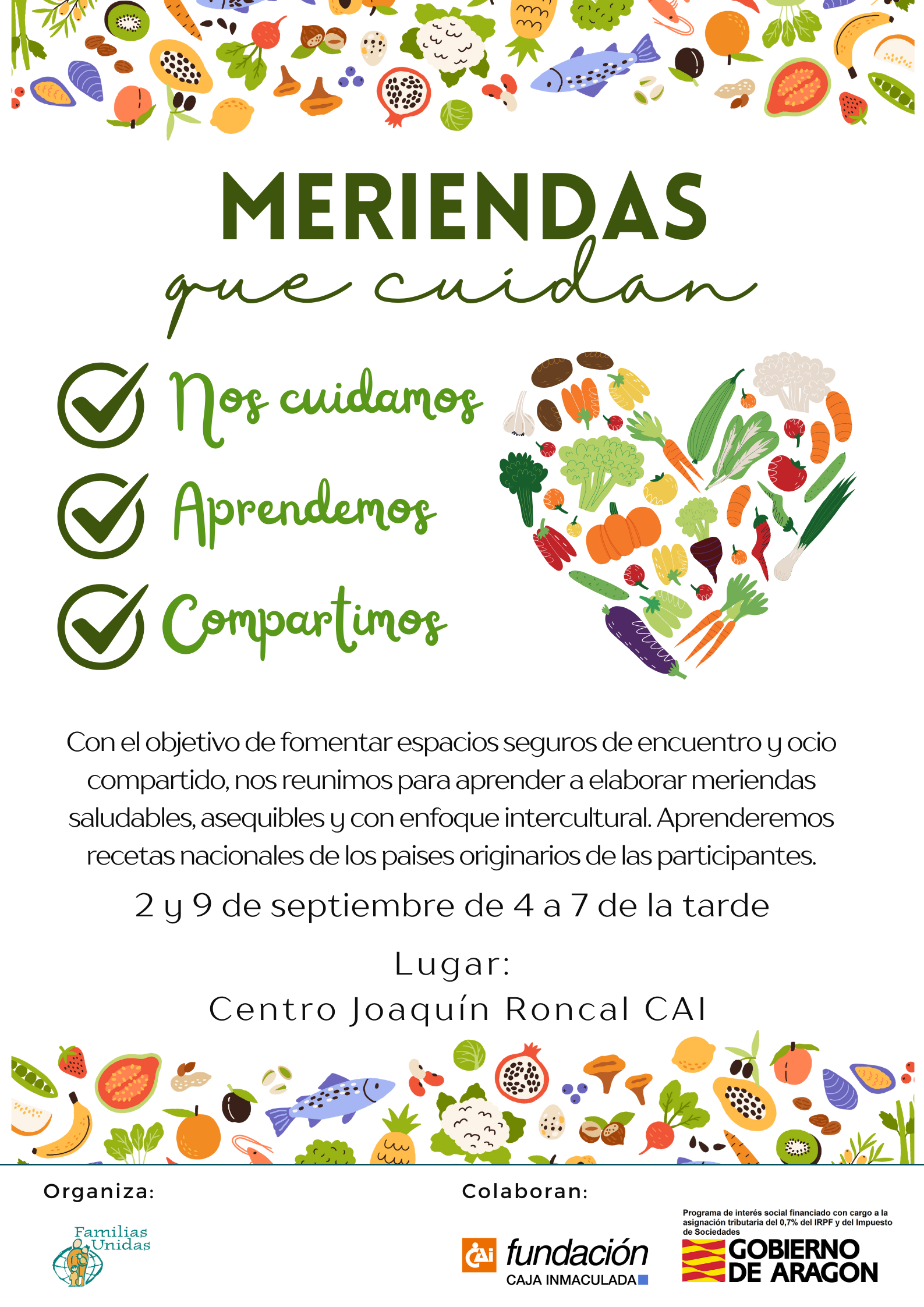 Meriendas que cuidan