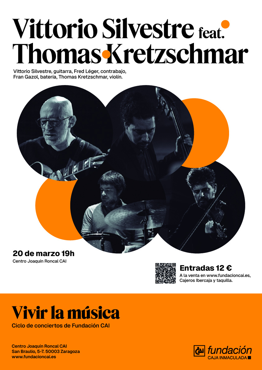 Vivir la Música 2026. VITTORIO SILVESTRE TRIO feat. THOMAS KRETZSCHMAR