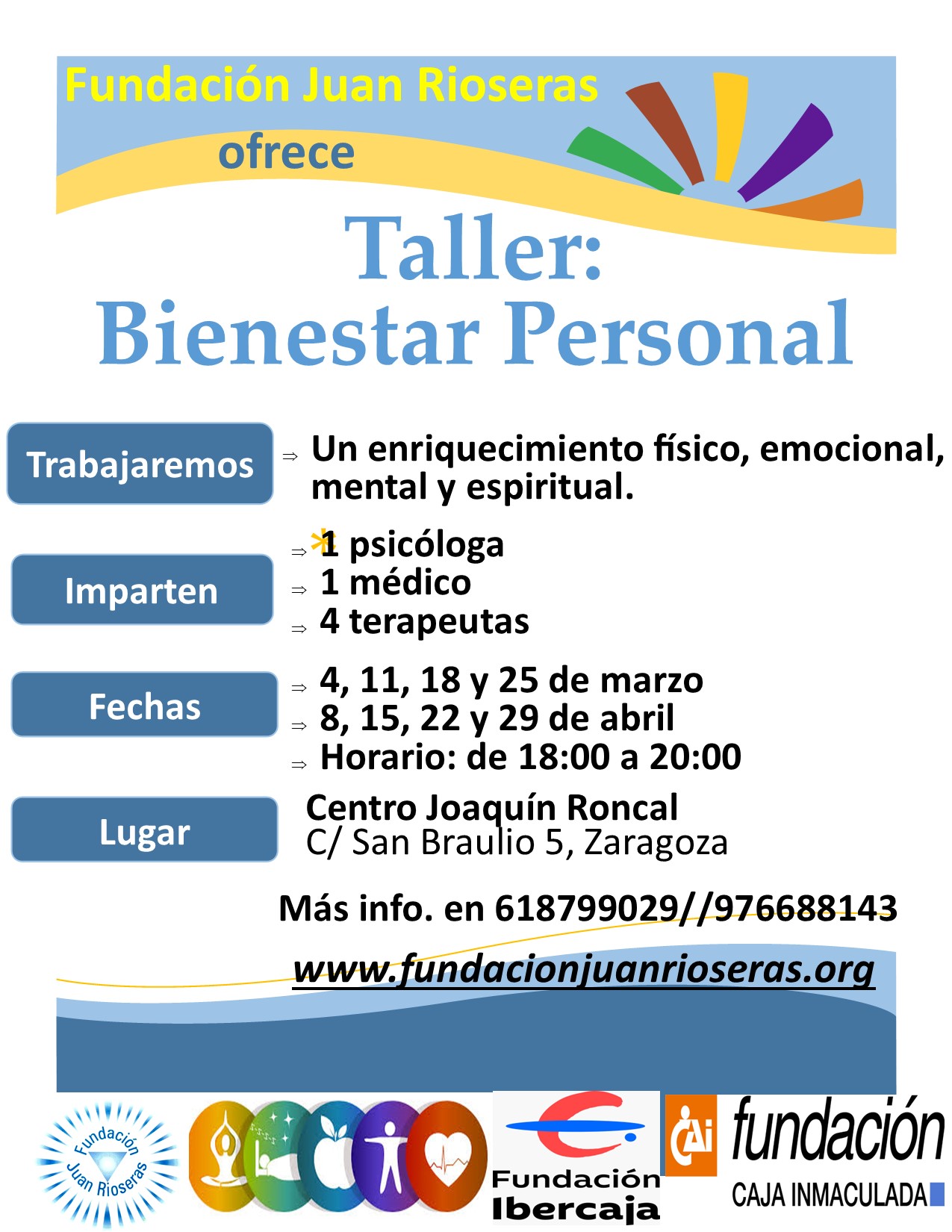 Taller: Bienestar personal