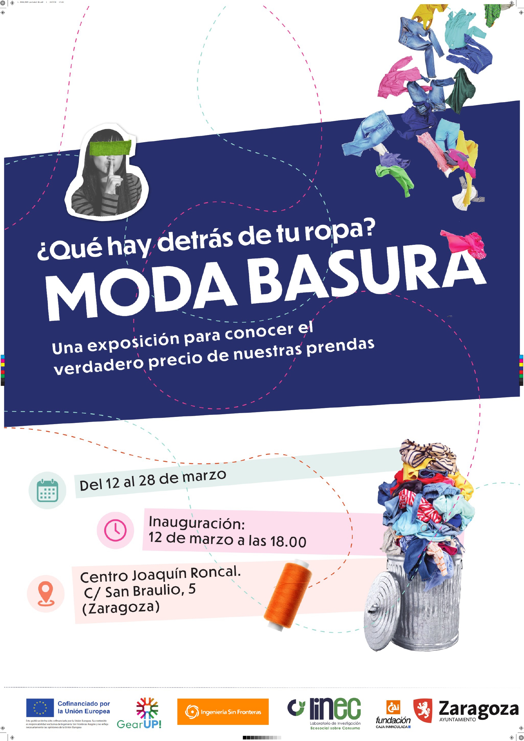 Exposición Moda Basura ¿Qué hay detrás de tu ropa? ISF